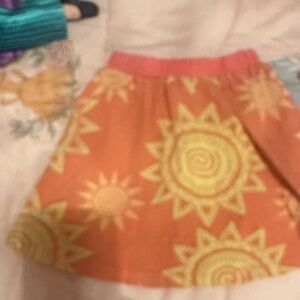 Disney Moana Pink and Orange Skirt